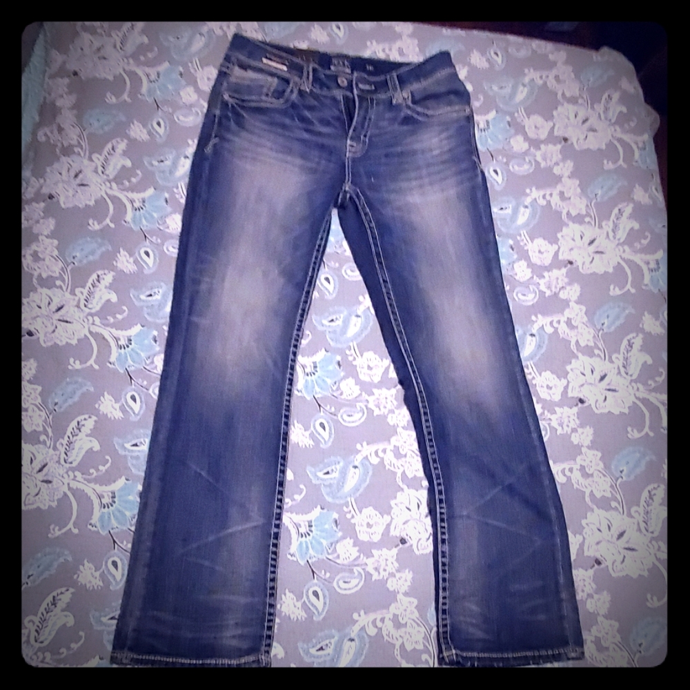 Buckle Black Fit No 9 Bootleg Jeans